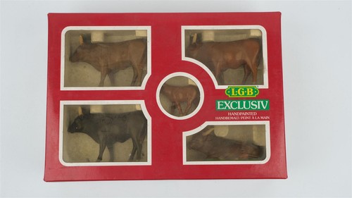LGB G 5127 Vacas Longhorn Vacas Set (Buen Estado) | Zustand: Gebraucht