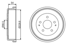 Tambour de frein Daihatsu TERIOS