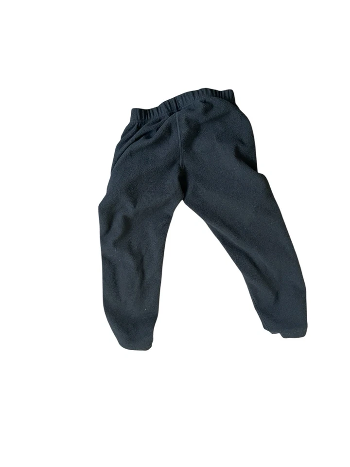 REI Youth Kids Black Fleece Pull On Sweatpants Size medium  Hiking Foto 2 de 4