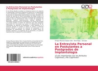 La Entrevista Personal En Postulantes A Postgrados De ImplantologíA Taschenbuch