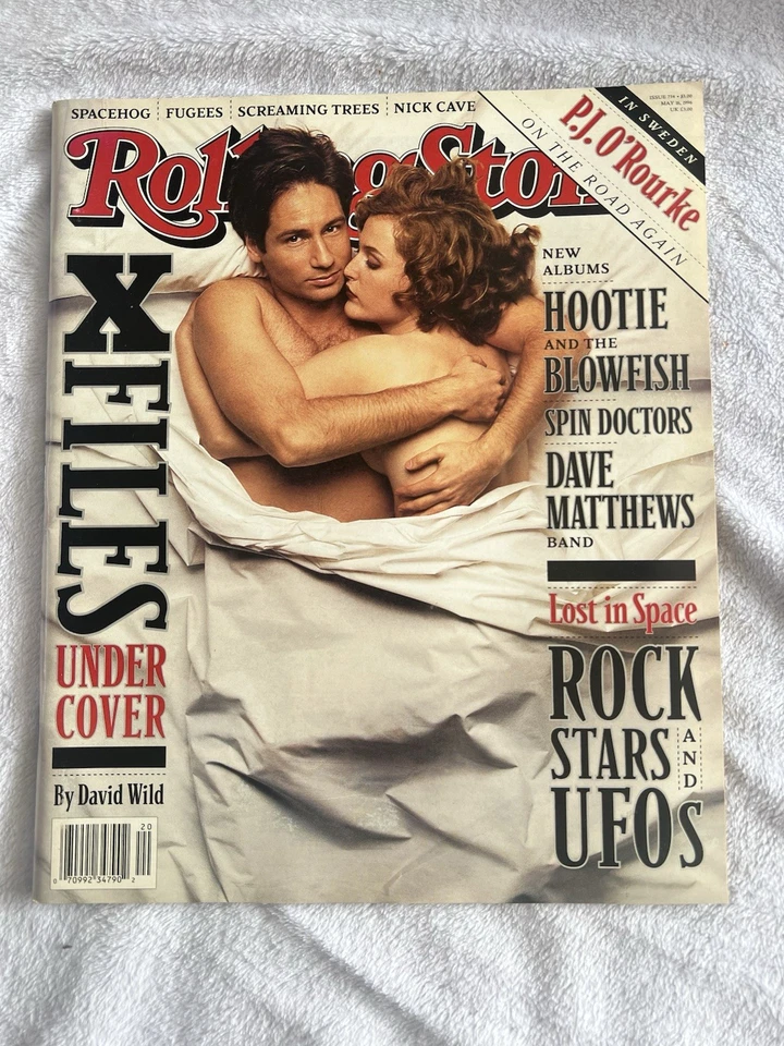 Vintage X-Files "Under Cover" Rolling Stone Magazine Issue 734, May 16, 1996 - Image 3 of 4