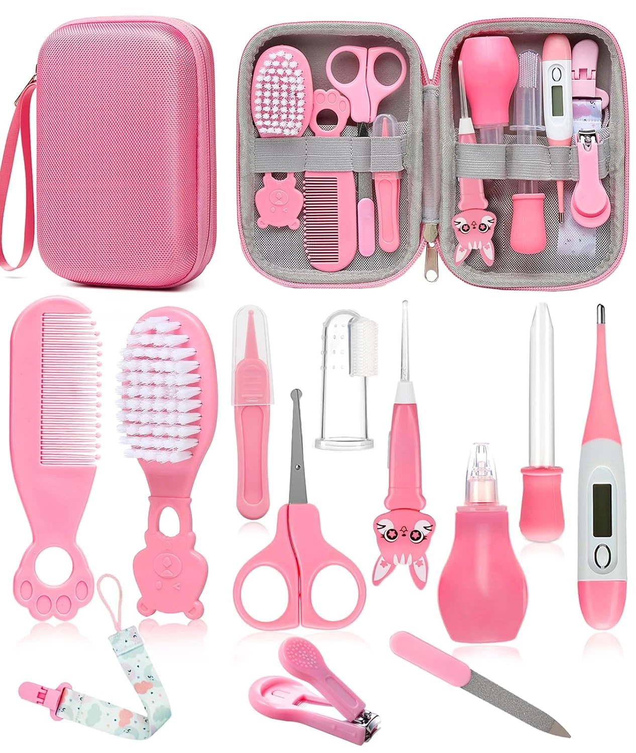 Baby Healthcare and Grooming Kit, Safety Newborn Nursery Baby Care Kit, with Hai
Opens in a new wind