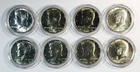 *LOT OF 8 KENNEDY SILVER HALF DOLLARS* *1964-1970* *UNCIRCULATED* NR #S1199