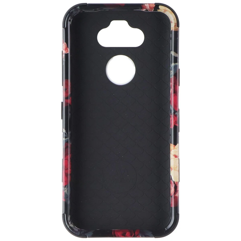 MyBat TUFF Dual Layer Case for LG K31 / Aristo 5 / Fortune 3 - Roses/Black - Image 3 of 3