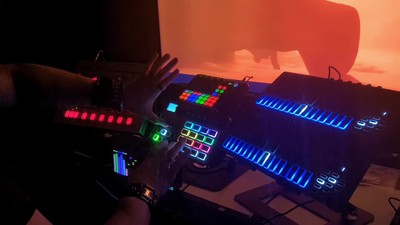 Donner B1 Analog Bass Synthesizer Sequencer Controller Beat Maker