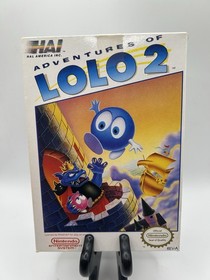 Adventures of Lolo 2 Nintendo Entertainment System CIB Tested NES