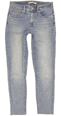 Levi's 721  Damen Blau Skinny Slim Stretch Jeans W25 L26 (101573)