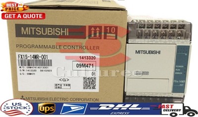NEW Mitsubishi MELSEC PLC FX1S-14MR-001 FX1S14MR001 Original
