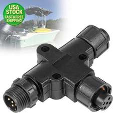 NMEA 2000 N2K Tee T Connector 5 Pin Waterproof for Garmin Lowrance Simrad BG