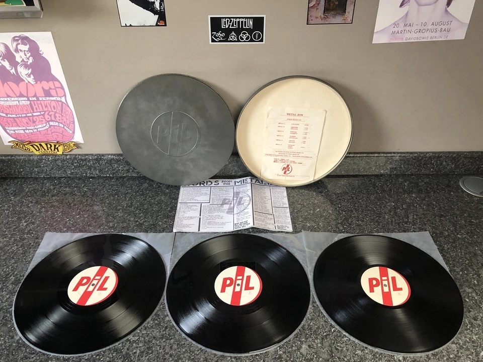 LP BOX SET TRIPLE VINYL PIL PUBLIC IMAGE LIMITED METAL BOX UK IST PRESS EX+/NM- - Image 2 of 4