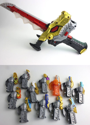 Set 12 Keys Sentai Ryusoulger Morpher Ryusoul Ken Sword Power Rangers Dino Fury