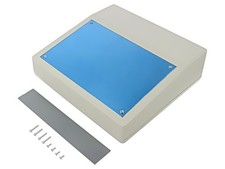 G1502 Gehäuse: Pult X: 228mm Y: 216mm Z: 76mm ABS grau GAINTA