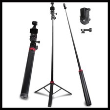 Lightweight 80" Selfie Stick Tripod for DJI Osmo Pocket 3  4 - Travel Ready