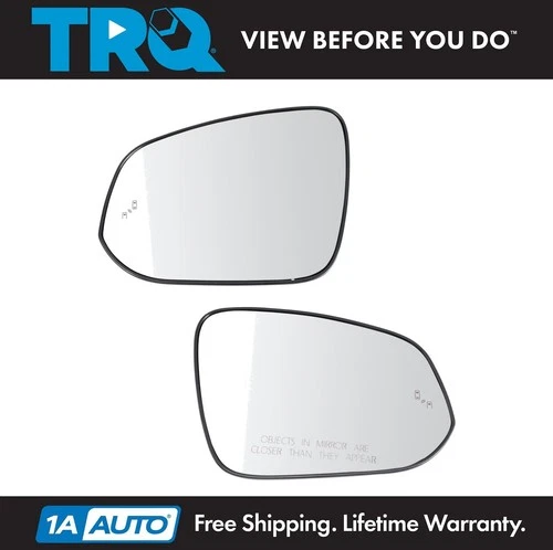 TRQ Mirror Set For 2013-2021 Toyota RAV4 2021 RAV4 Prime 2016-2021 Tacoma