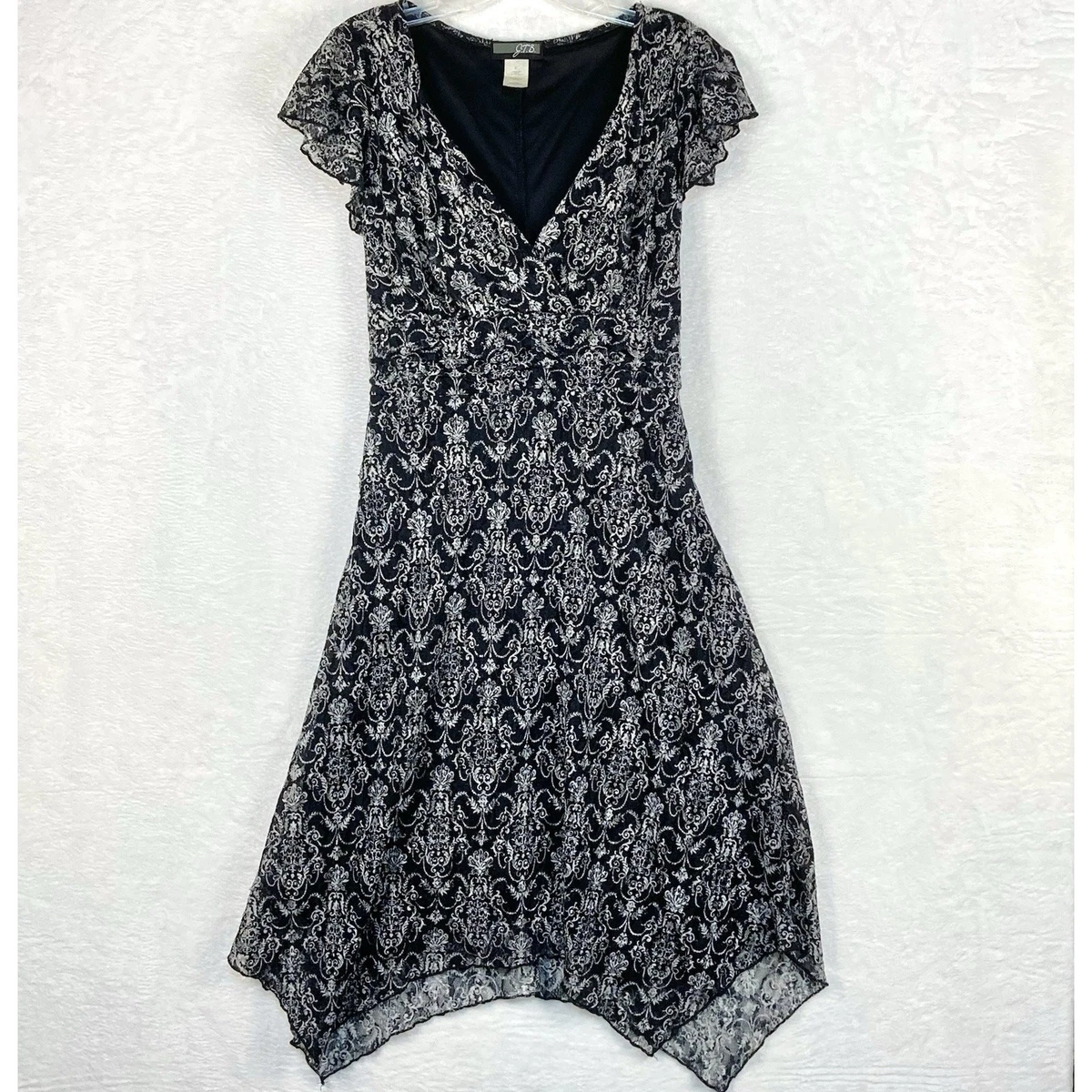 Lace Silver Fit & Flare Dresses for Women for sale | eBay