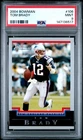 2004 BOWMAN #106 TOM BRADY PSA 9