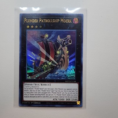 Konami Plunder Patrollship Moerk Xyz/Effect Fiend Ghosts 1st Ed GFP2-EN148