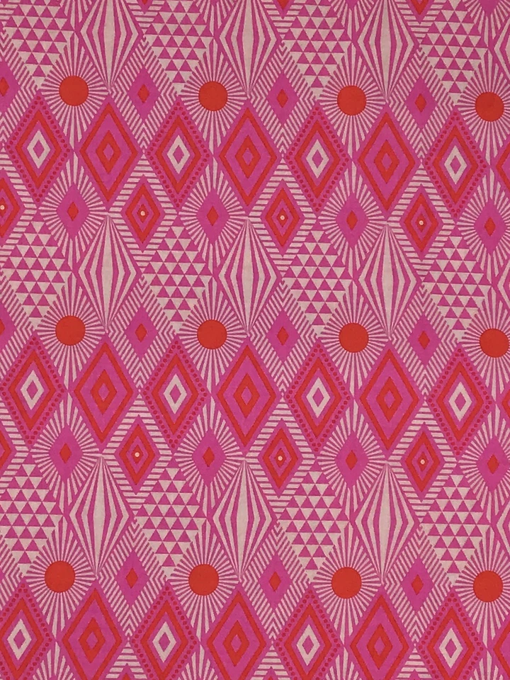 Tula Pink Fabric Tabby Road Lucy Marmalade Skies 100% Cotton OOP Fat Quarter - Image 2 of 2