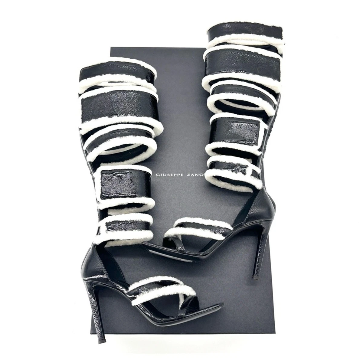 Giuseppe Zanotti High (3-3.9 in) Heel Height Gladiator Sandals for