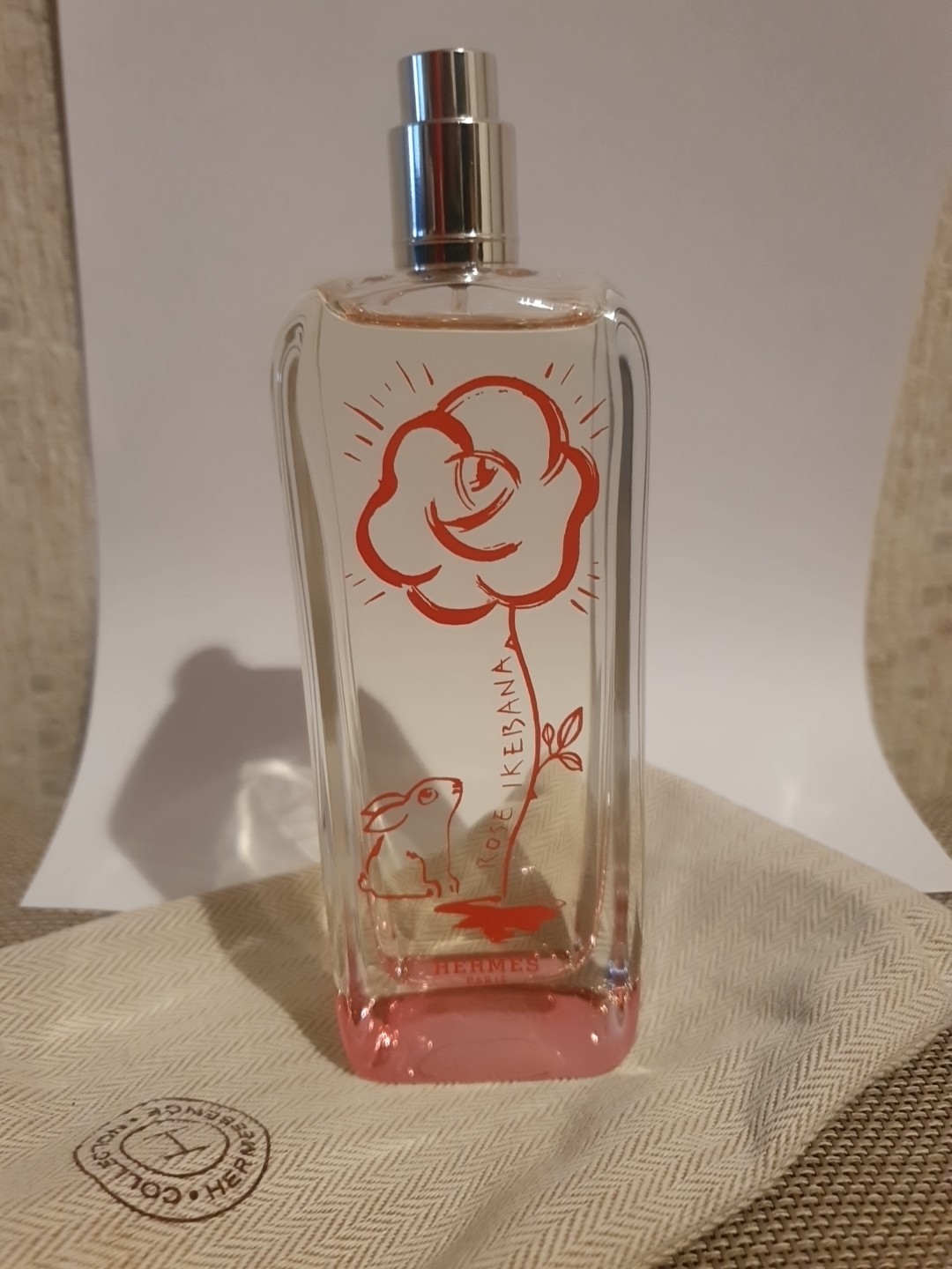 Rose Ikebana Hermessence Hermès parfum sillage durable contre les odeurs