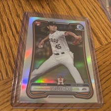 2026 Bowman Chrome TATSUYA IMAI RC RED Rookie Logo Variation Refractor ASTROS 74