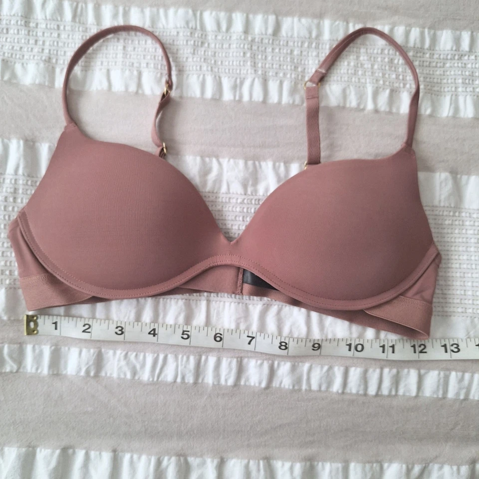 Sujetador Levantable Pepper Zero-G Sin Alambres - 34A / Woodrose; Sujetador Push-up Inalámbrico; Usado en Excelente Condición Foto 3 de 4