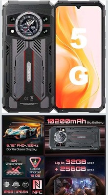 CUBOT Kingkong 11   5G Smartphone 6,72'' FHD+ 120Hz, 16GB RAM (16GB+16GB Erweiter