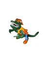 Vintage 1989 TMNT Leatherhead Teenage Mutant Ninja Turtles Figure, incomplete