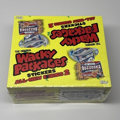 WACKY PACKAGES All New Series 2 ANS 2 SEALED Hobby Box 24ct Garbage Pail Kids