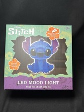 Disney Stitch LED Mood Light Night Light 6” NEW in Box 3 Level Lights