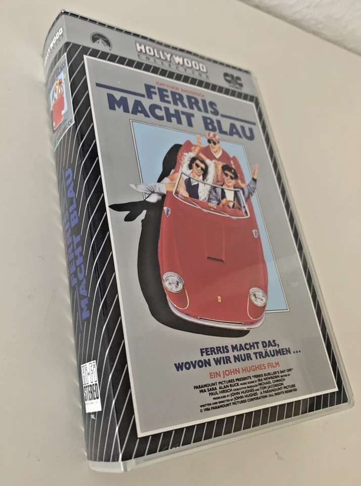 Ferris macht blau (VHS, CIC Video) KULT-Film auf kultiger VHS in TOPZUSTAND! - Bild 2 von 4