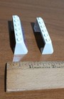 LEGO Soccer Set 3409 Parts Lot of 2 White Windscreen 2 x 6 x 2 w Logos - TECHNIC — photo 4