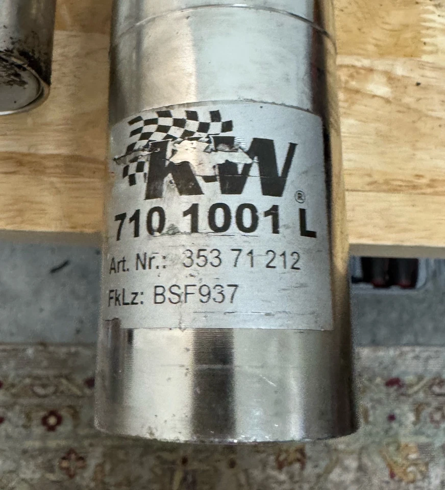 KW V3 coilovers 911 996 Porsche  - Image 4 of 4