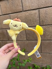 Sanrio pompompurin ears headband new yellow plush cinnamoroll