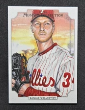 Roy Halladay 2012 Topps Museum Canvas Collection #CCR-43 PHILLIES Baseball Card
