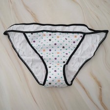 1 NEW Joe Boxer VTG 100 Cotton Low Rise String Bikini Panty SZ 10 / XXXL