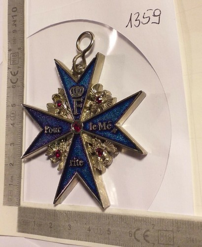 (1359) Zierrat Emblem Orden Pour le Merite - Bild 4 von 4