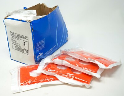 Lot of 19 Leviton 80703-ORG Orange Standard 1 Gang Thermoplastic