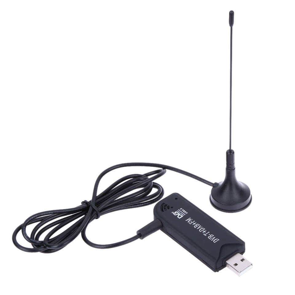 TV Stick USB2.0 Digital DVB-T SDR+DAB+FM TV Tuner Receiver Stick RTL2832U+FC0012 - Image 2 of 4