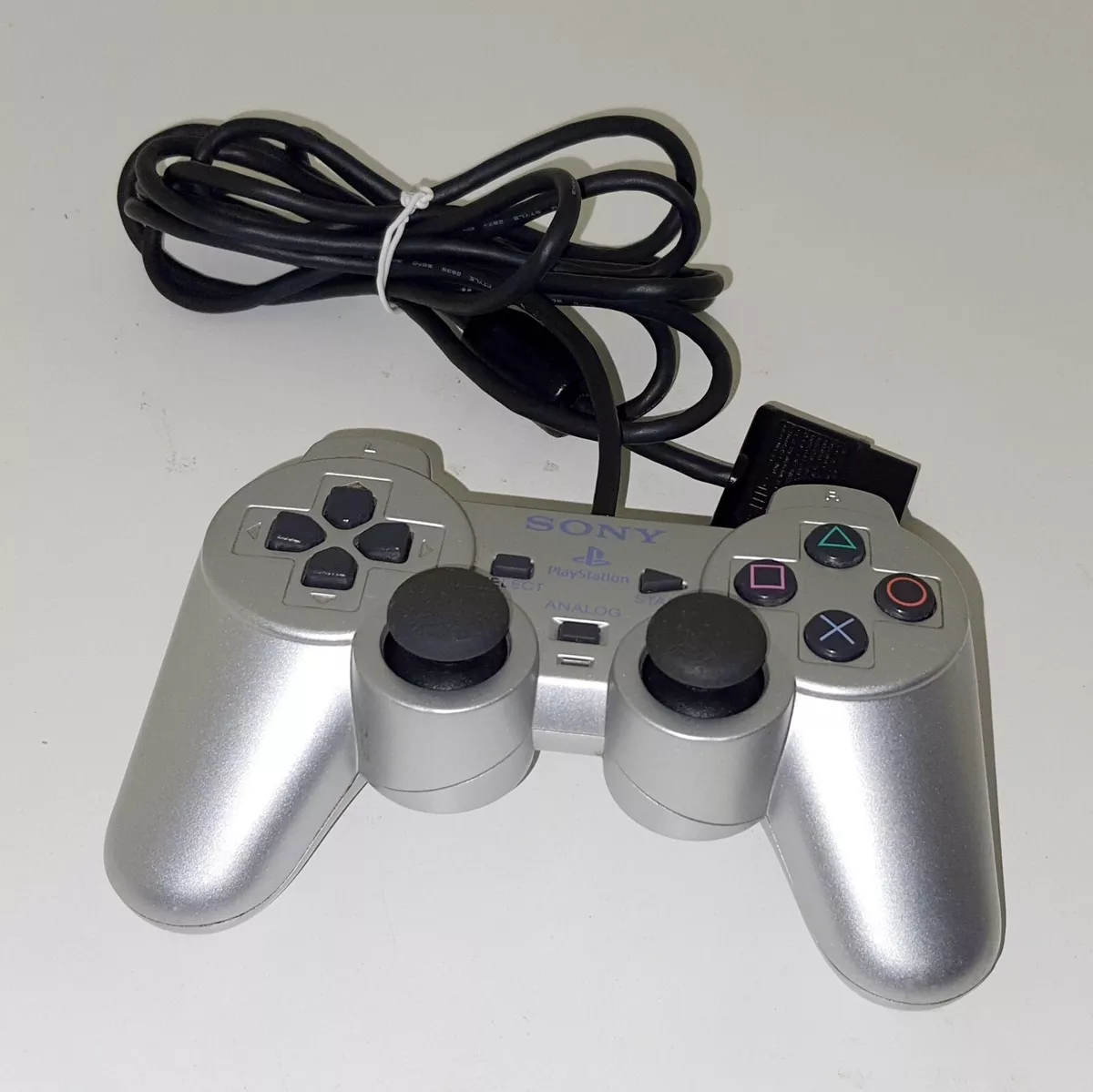 Original Playstation 2 PS2 Dualshock Silver Controller