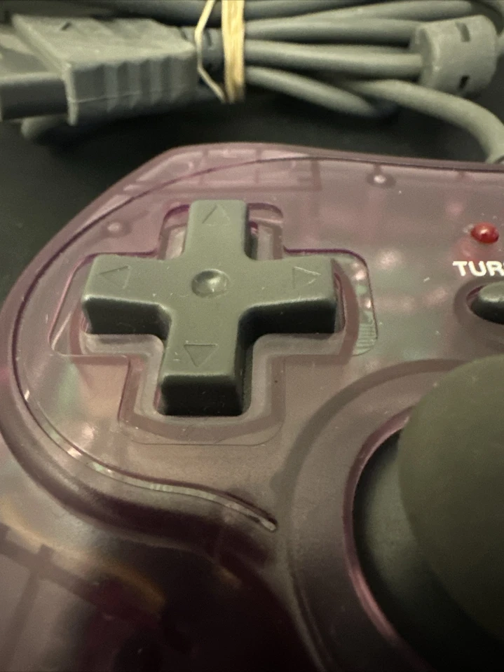 Nyko Viper 2 Coear Purple Controller for Sony Playstation 2 PS2 - Image 4 of 4