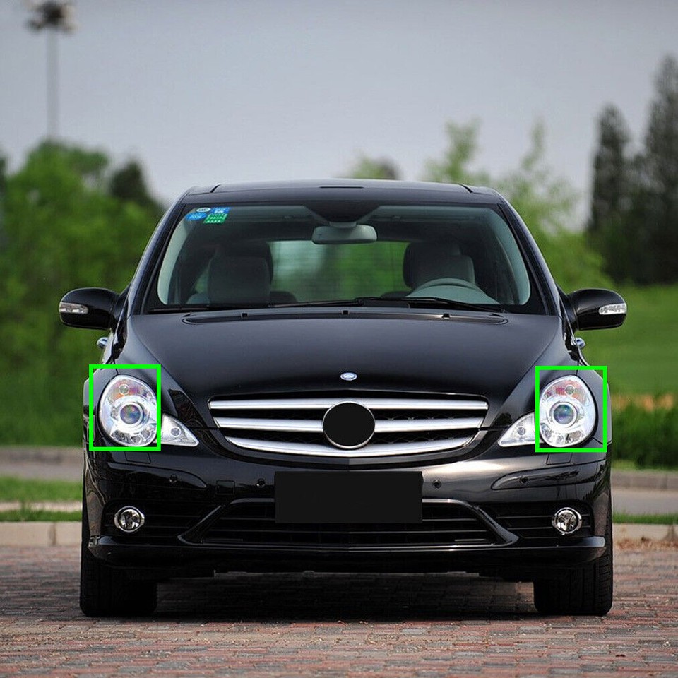 For MercedesBenz W251 R350 R500 0608 Headlight Lens Cover Clear Shell