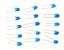 2pcs  Hi Volt  2kV Epoxy Dip Disc Cap 100pF to 10000pF, 0.1nF to 10nF-Mr Circuit