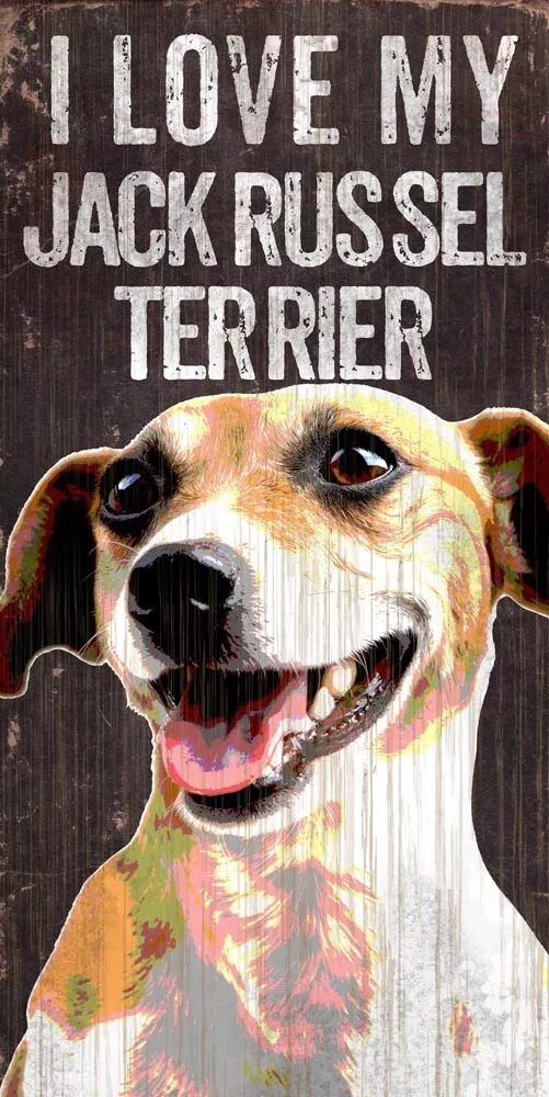 Jack russell sale sign