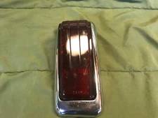 1946 1947 1948 DESOTO LEFT REAR TAILLIGHT OEM GLASS LENS & HOUSING OE CB13755