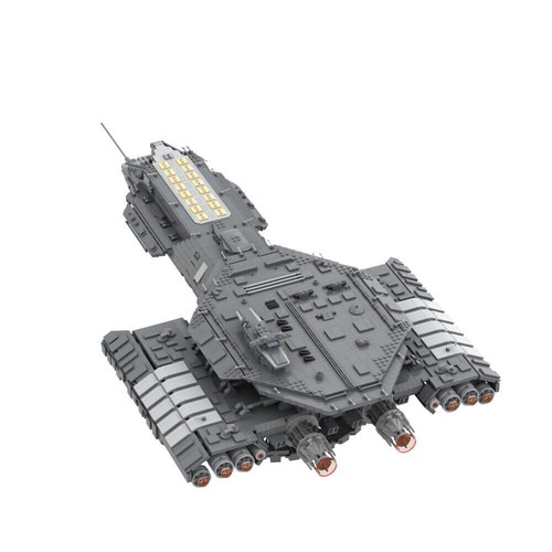 Modubrix Mocs Building Blocks USS Daedalus Sets Modular Bricks Toys Kits Gift - Picture 2 of 15