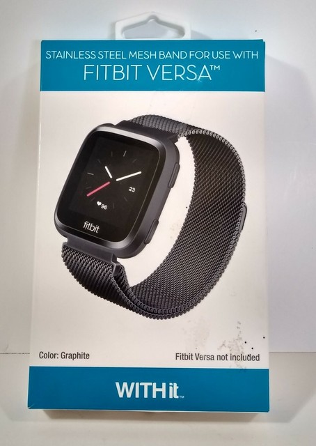 fitbit versa graphite