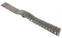 Minott Uhrenarmband 20Mm Edelstahl Massiv Silberfarben