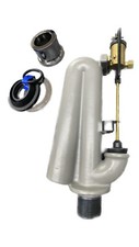 BATTERIA DI  SCARICO WC TIPO CATIS CASSETTA IN CERAMICA TREMOLADA SENZA PULSANTE
