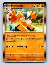 Stage 1 Hariyama HP 140 Arm Thrust Practice Rocket Slap Rarity Orange